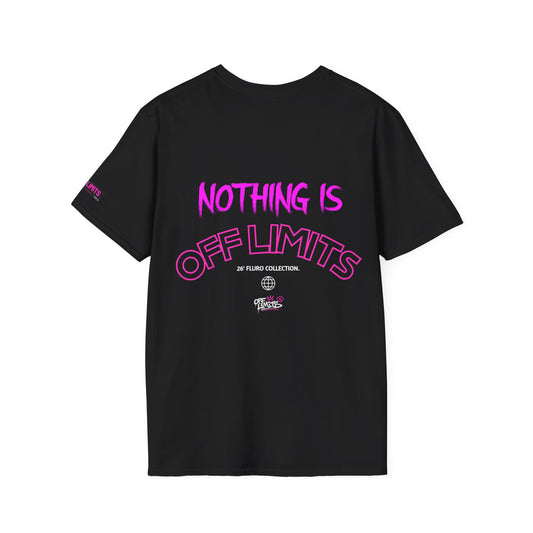 Nothing Is 'Off Limits' 26' Fluro Collection Tee