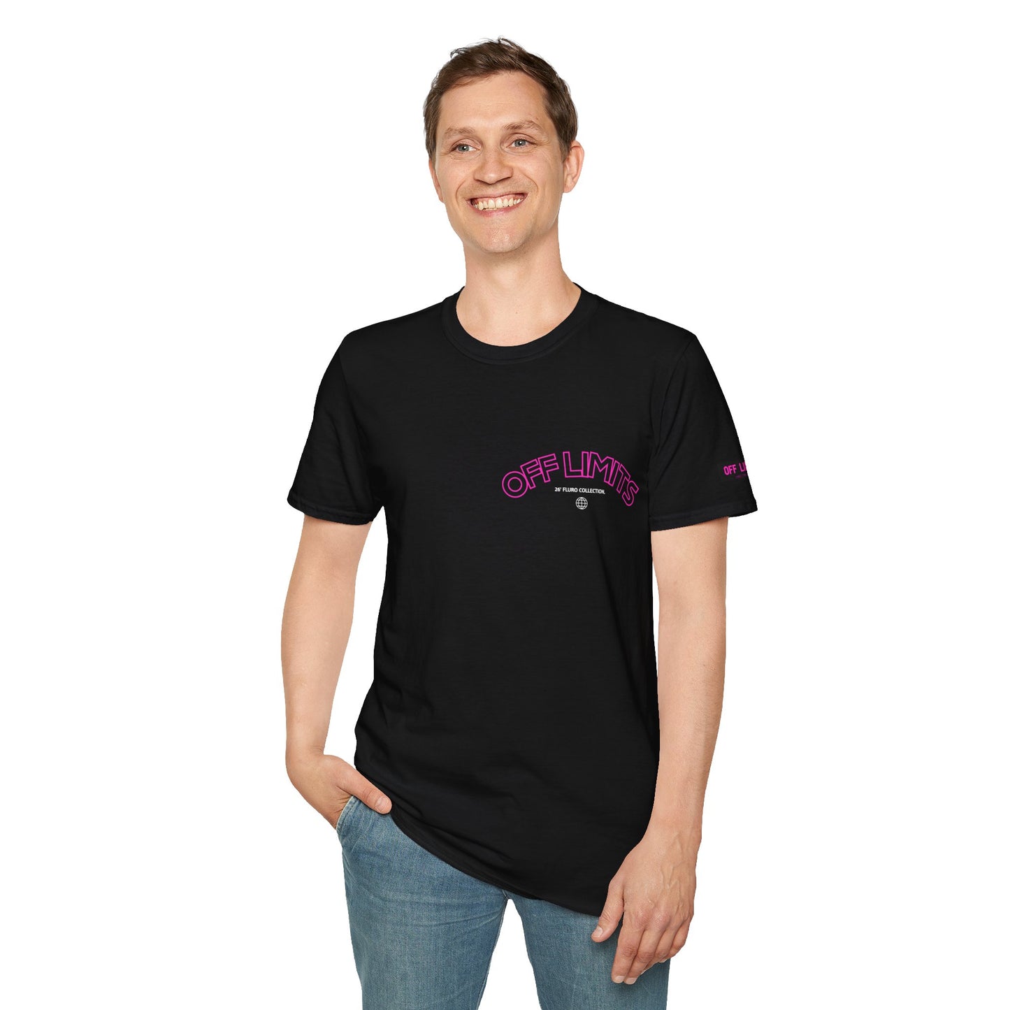 Nothing Is 'Off Limits' 26' Fluro Collection Tee