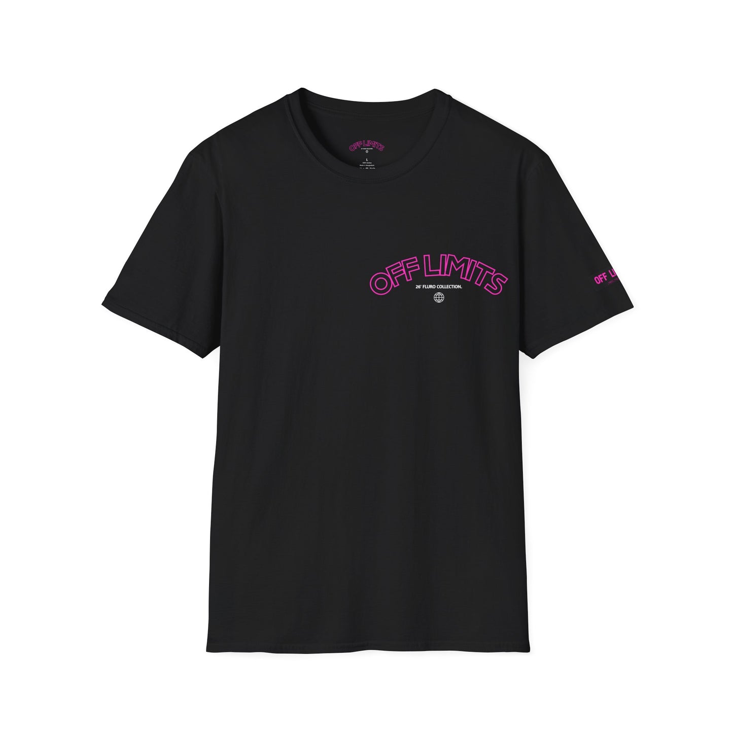 Nothing Is 'Off Limits' 26' Fluro Collection Tee