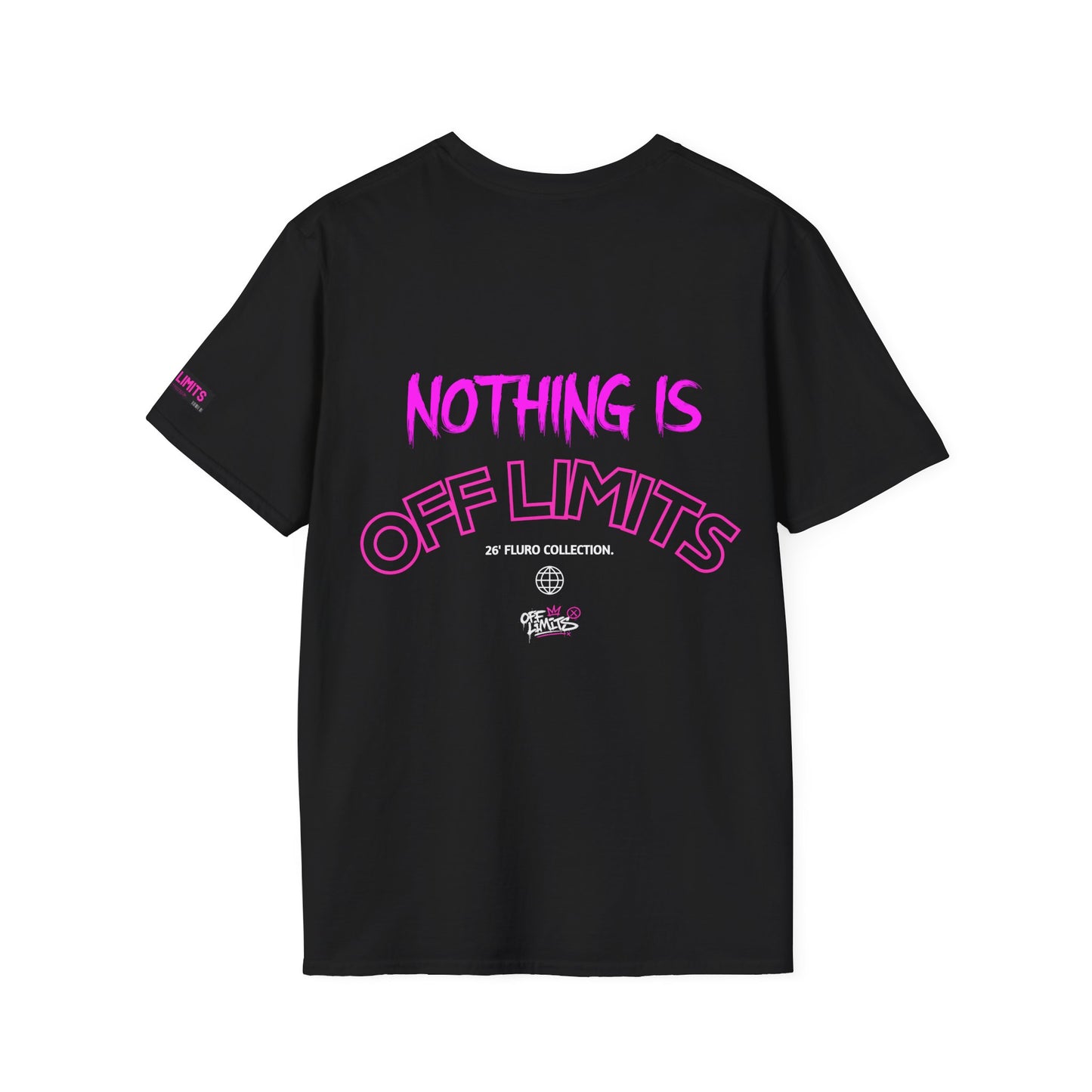 Nothing Is 'Off Limits' 26' Fluro Collection Tee