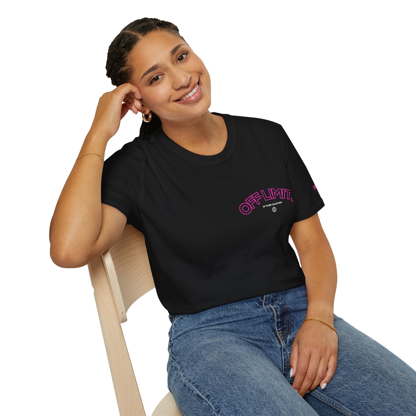 Nothing Is 'Off Limits' 26' Fluro Collection Tee
