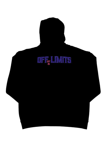 Nothing Is 'Off Limits' Womans Hoodie (Purple/Pink)