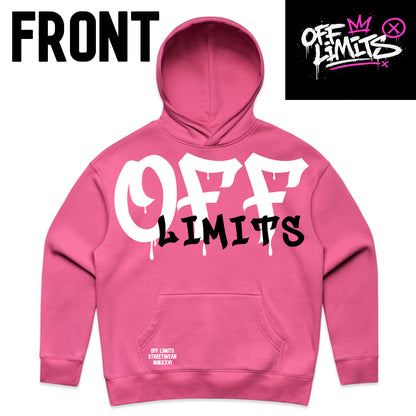 OFF LIMITS DRIP HOODIE (PINK)